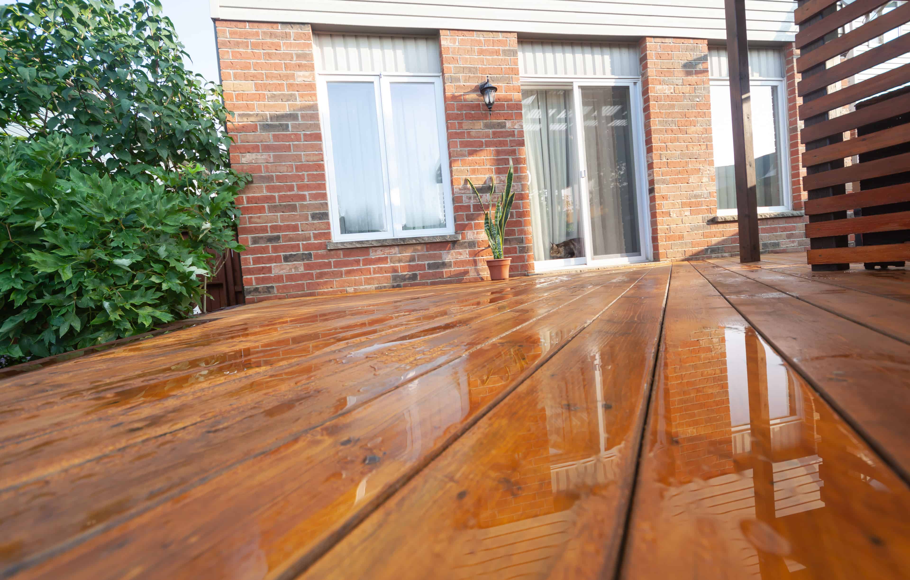 Deck Staining image