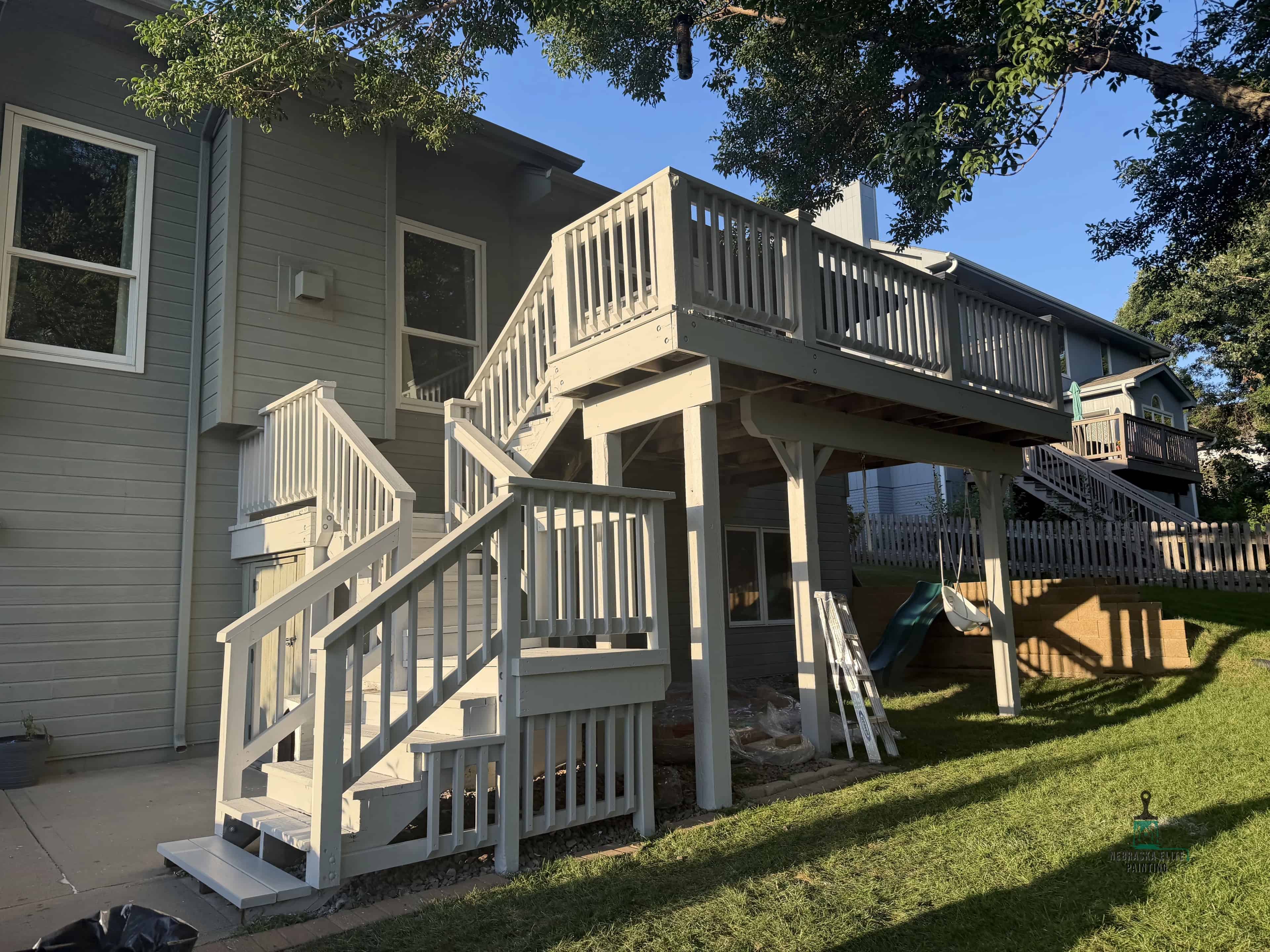 Deck Staining image