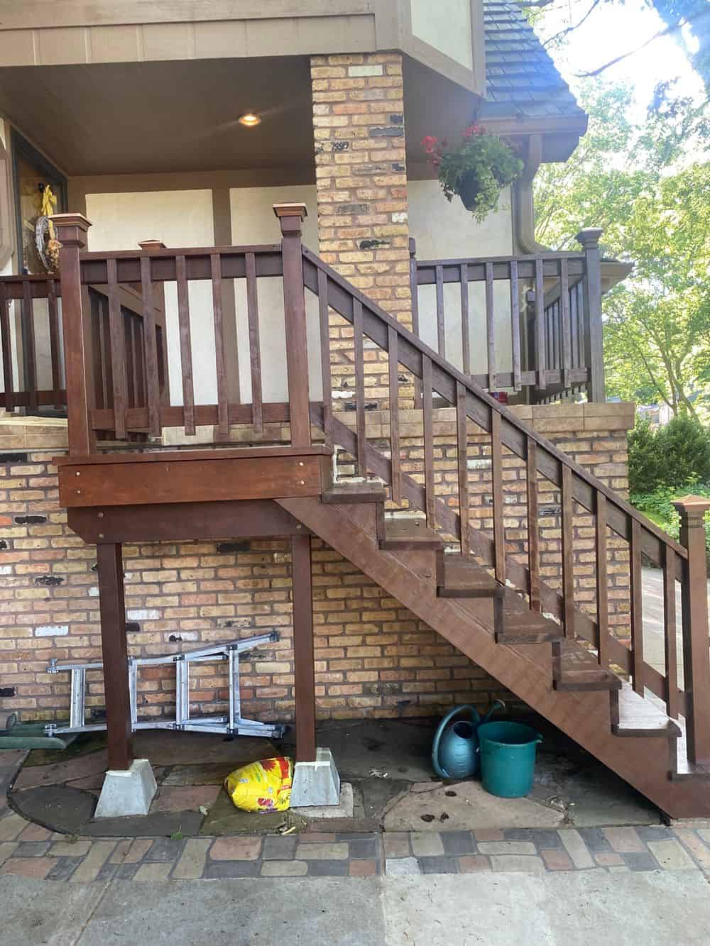 Deck Staining image