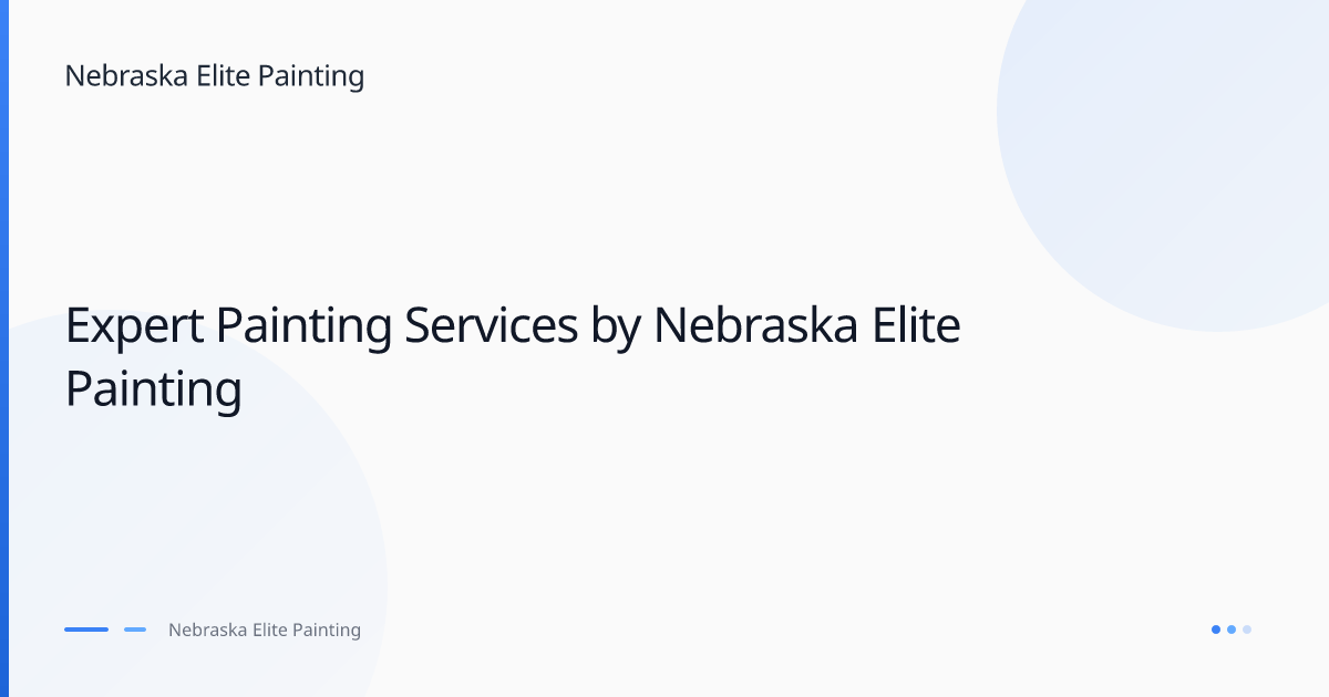 Nebraska Elite Painting - Painting in Omaha