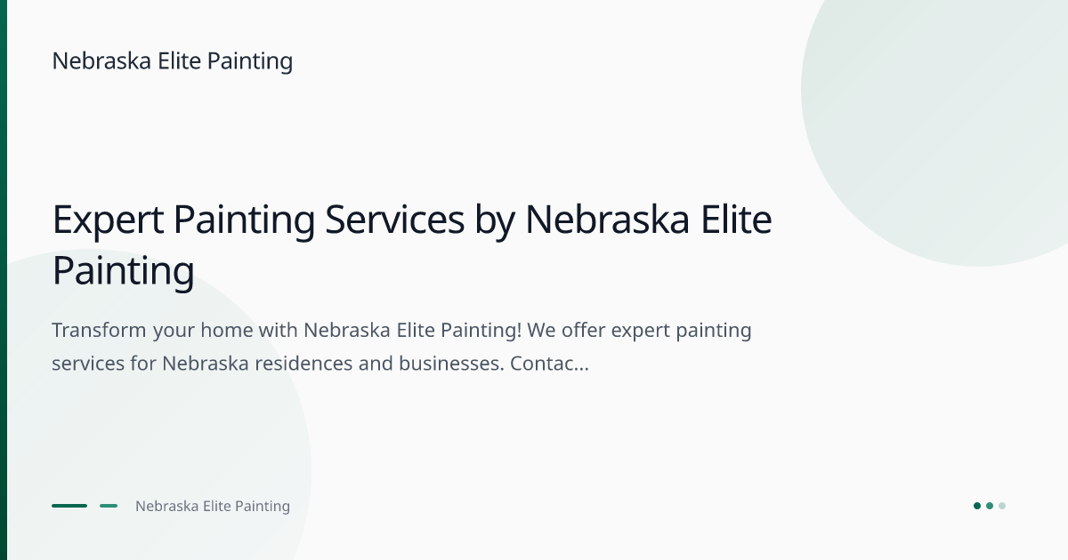 Nebraska Elite Painting - Painting in Omaha